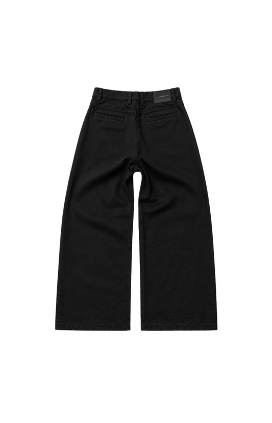 14oz Black Cotton Twill Pants