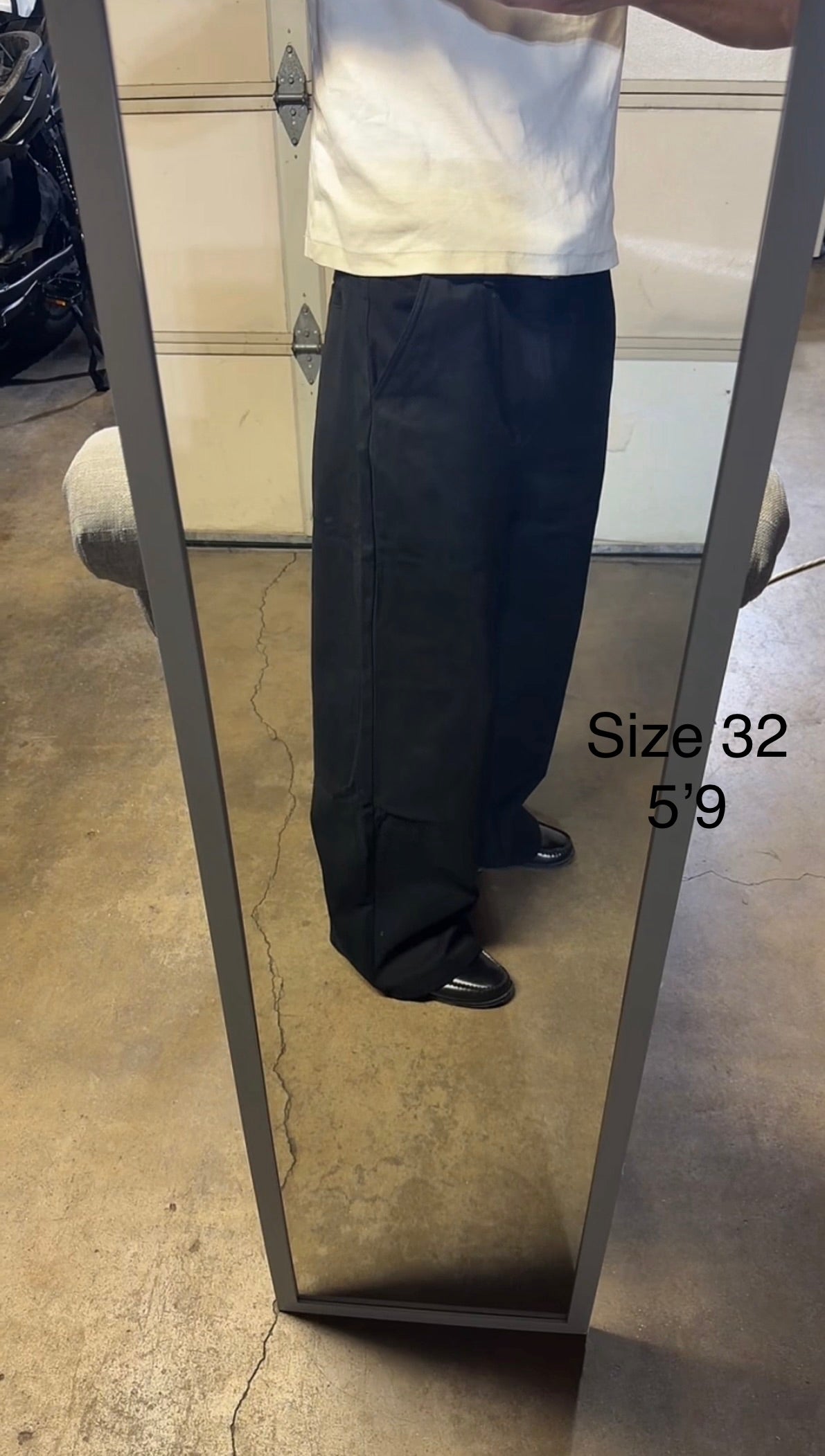 14oz Black Cotton Twill Pants