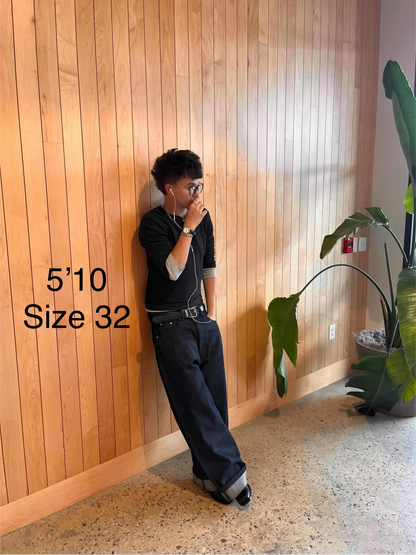 14oz Navy Raw Japanese Denim