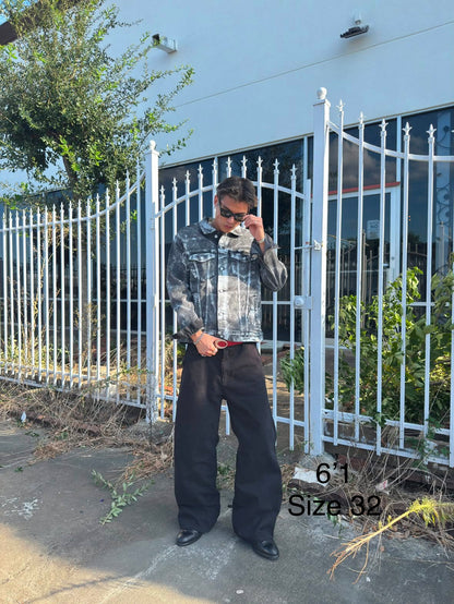 14oz Black Cotton Twill Pants