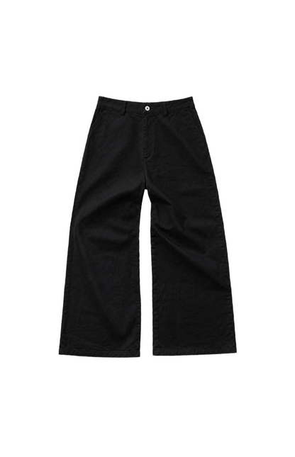 14oz Black Cotton Twill Pants