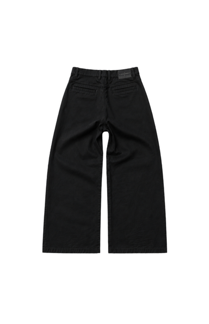 14oz Black Cotton Twill Pants