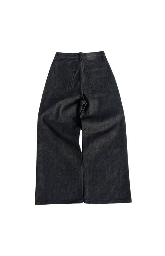 14oz Black Raw Japanese Denim
