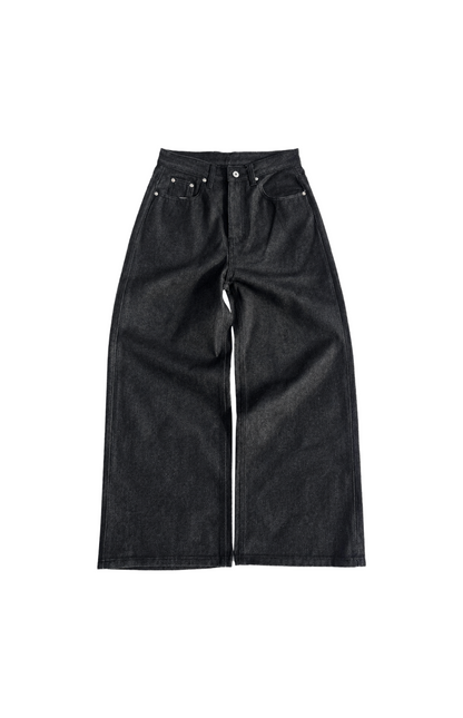 14oz Black Raw Japanese Denim